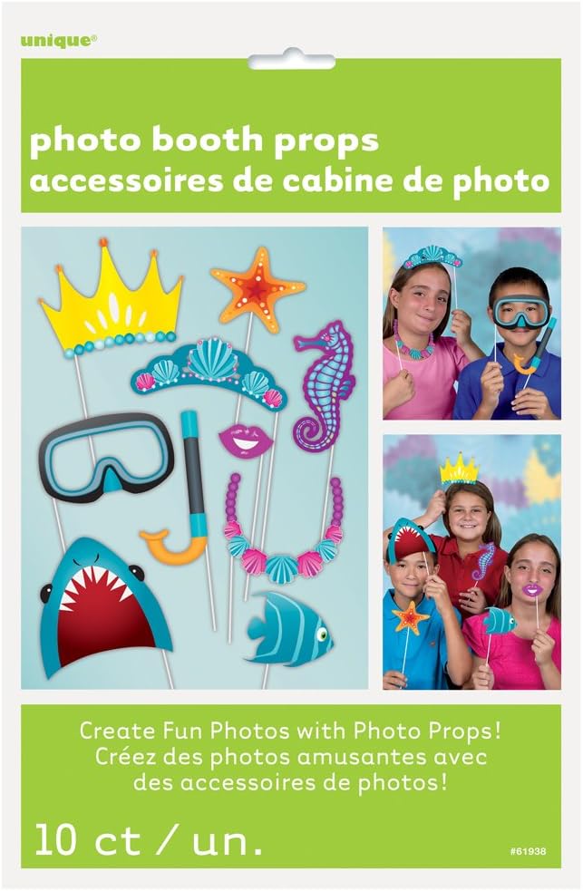 Ocean Photo Booth Props (x10u)