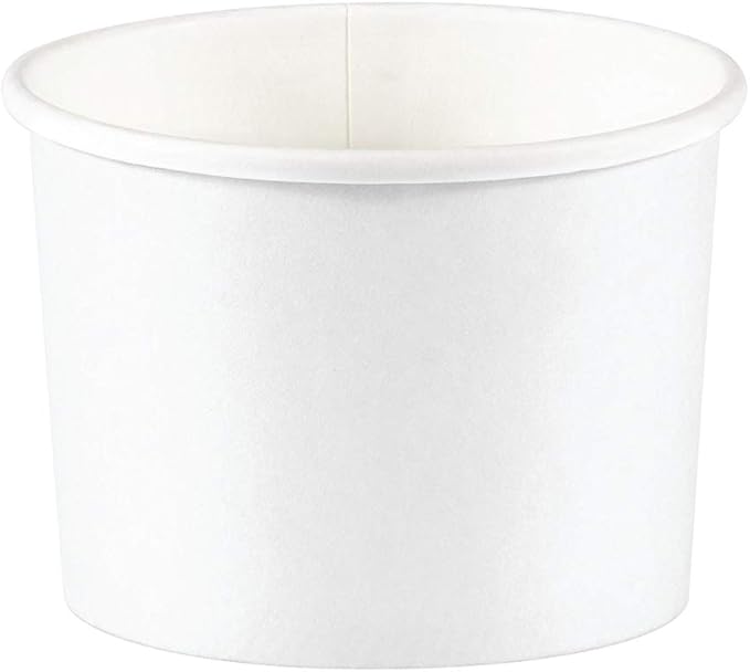Tazas de Tratamiento White, 8 piezas
