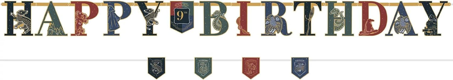 Harry Potter Hogwarts Banner Kit Personalized