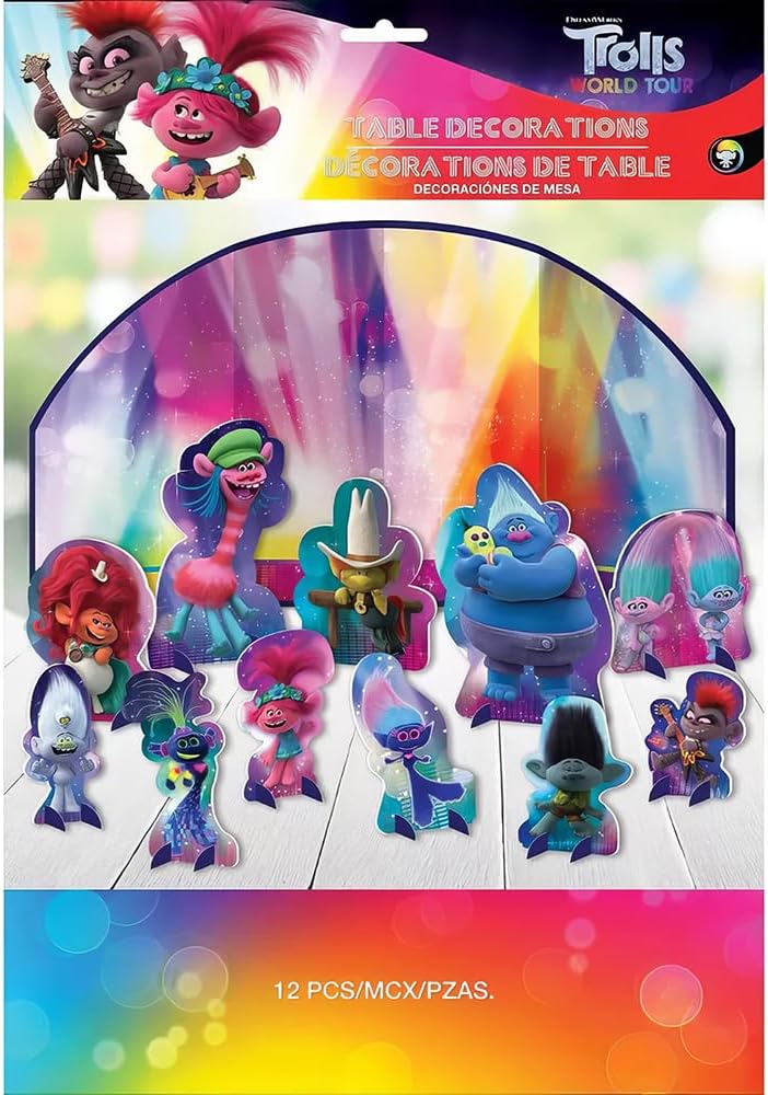 Trolls Table Decorating Kit
