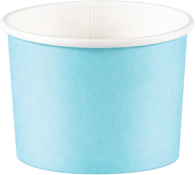 Tazas de Tratamiento Pastel Blue, 8 piezas