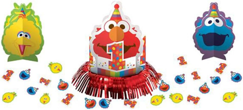 Elmo One Table Decoration Kit (x3u)