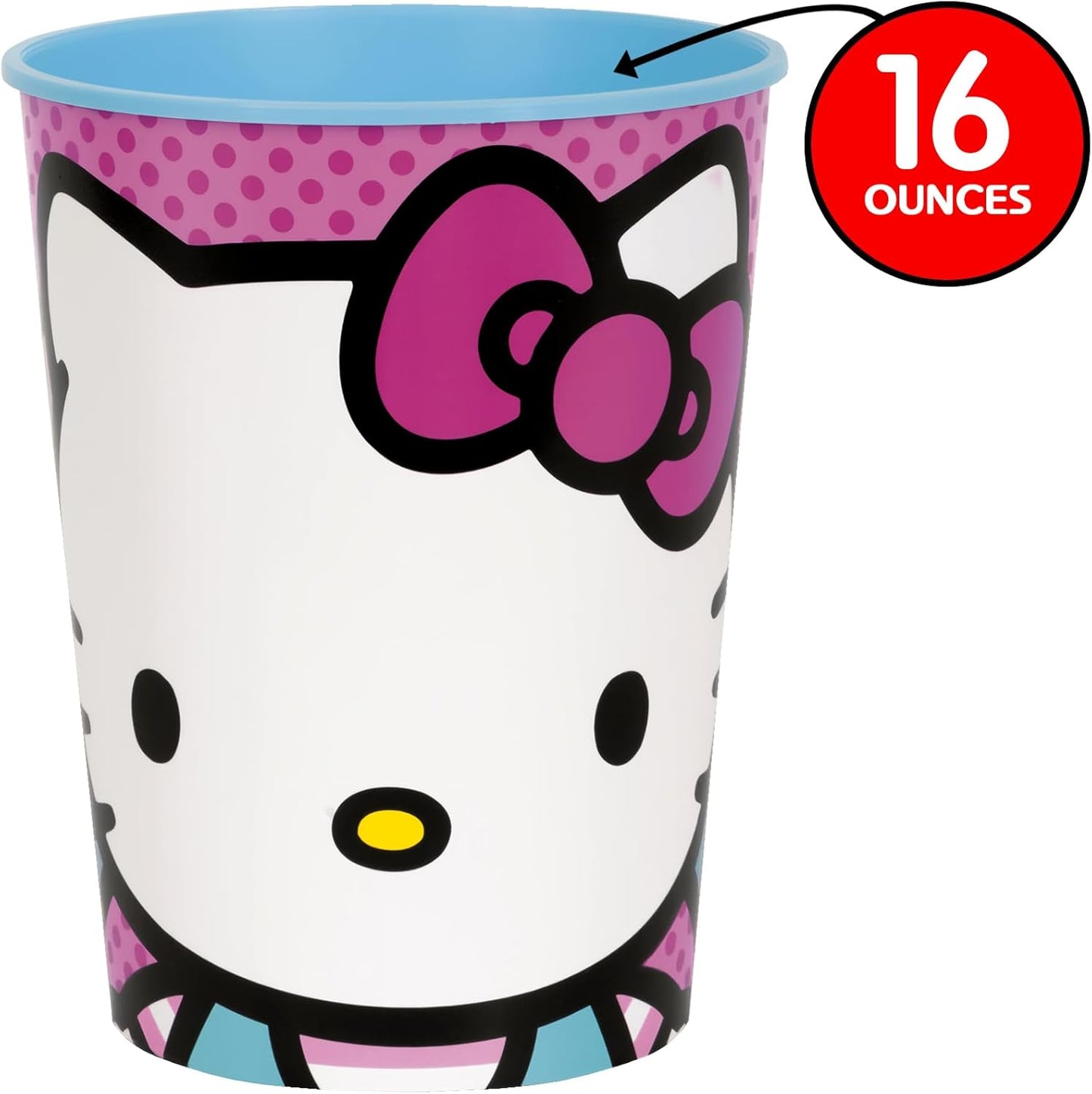 Hello Kitty Vaso Plástico