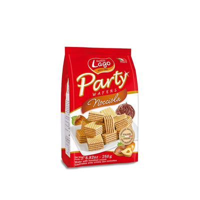 Lago Mini Party Wafers Nocciola 4.41oz