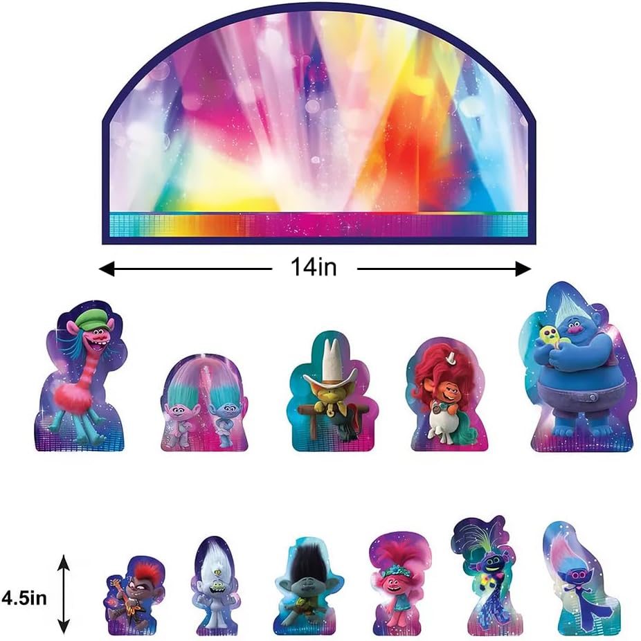 Trolls Table Decorating Kit