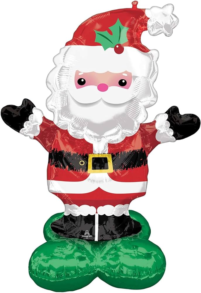 AIRLOONZ CHRISTMAS SANTA 53"