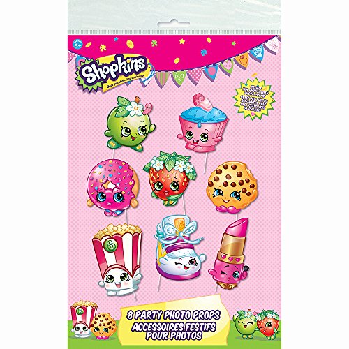 Shopkins Photo Props (x8u)