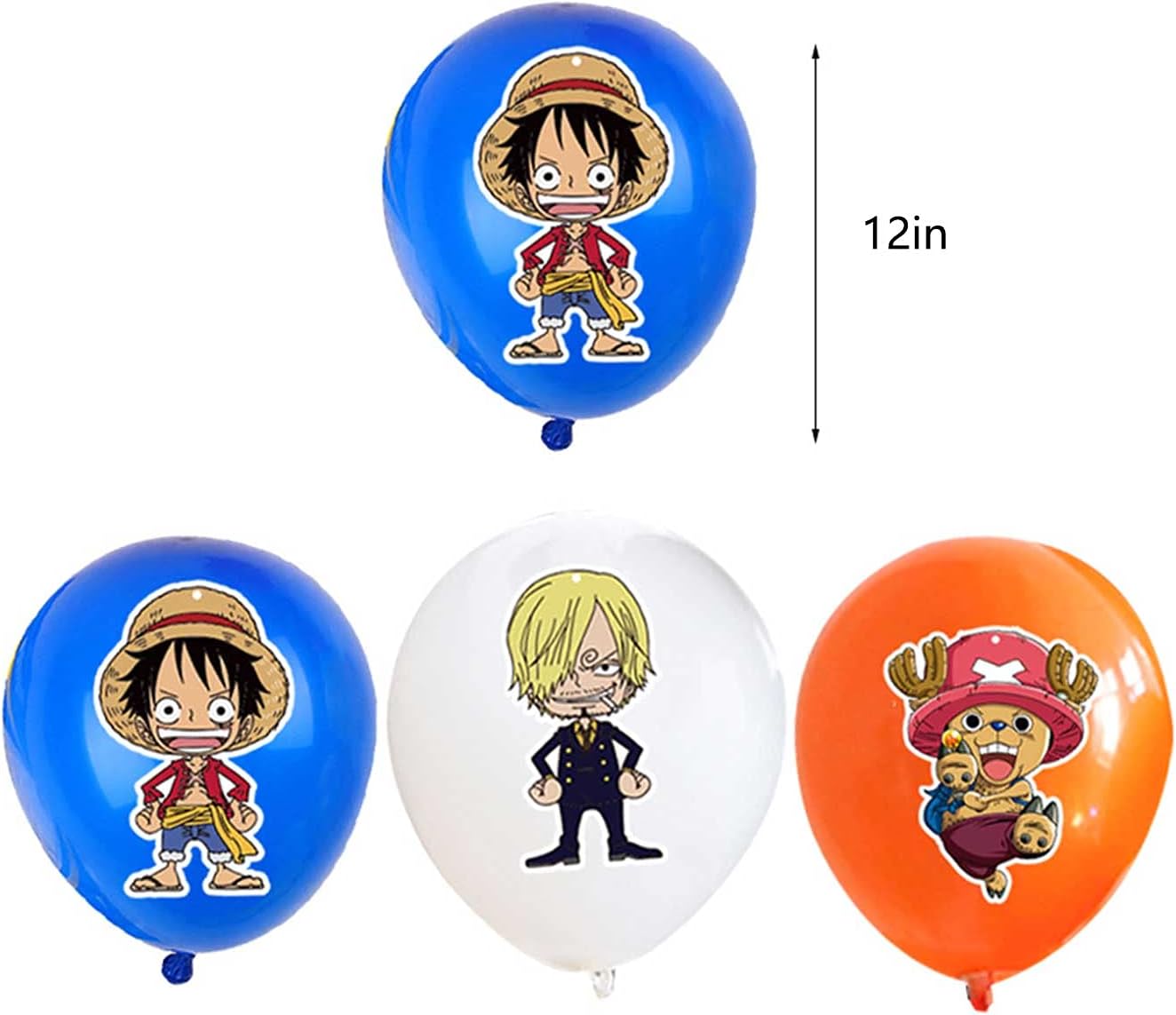 One Piece Latex Balloon 12” (x12u)