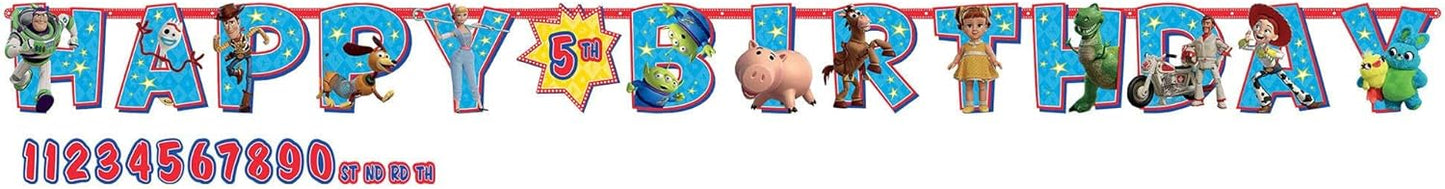 Toy Story Banner Happy Birthday (x1u)