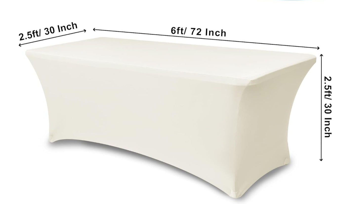 Mantel Rectangular Spandex 6FT Crema
