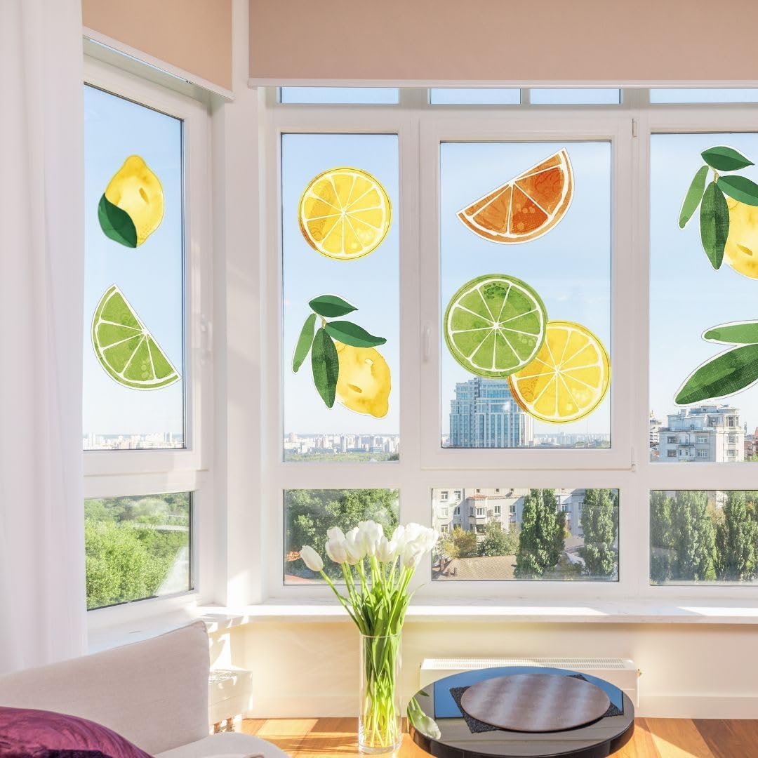 Summer Citrus Window Cling