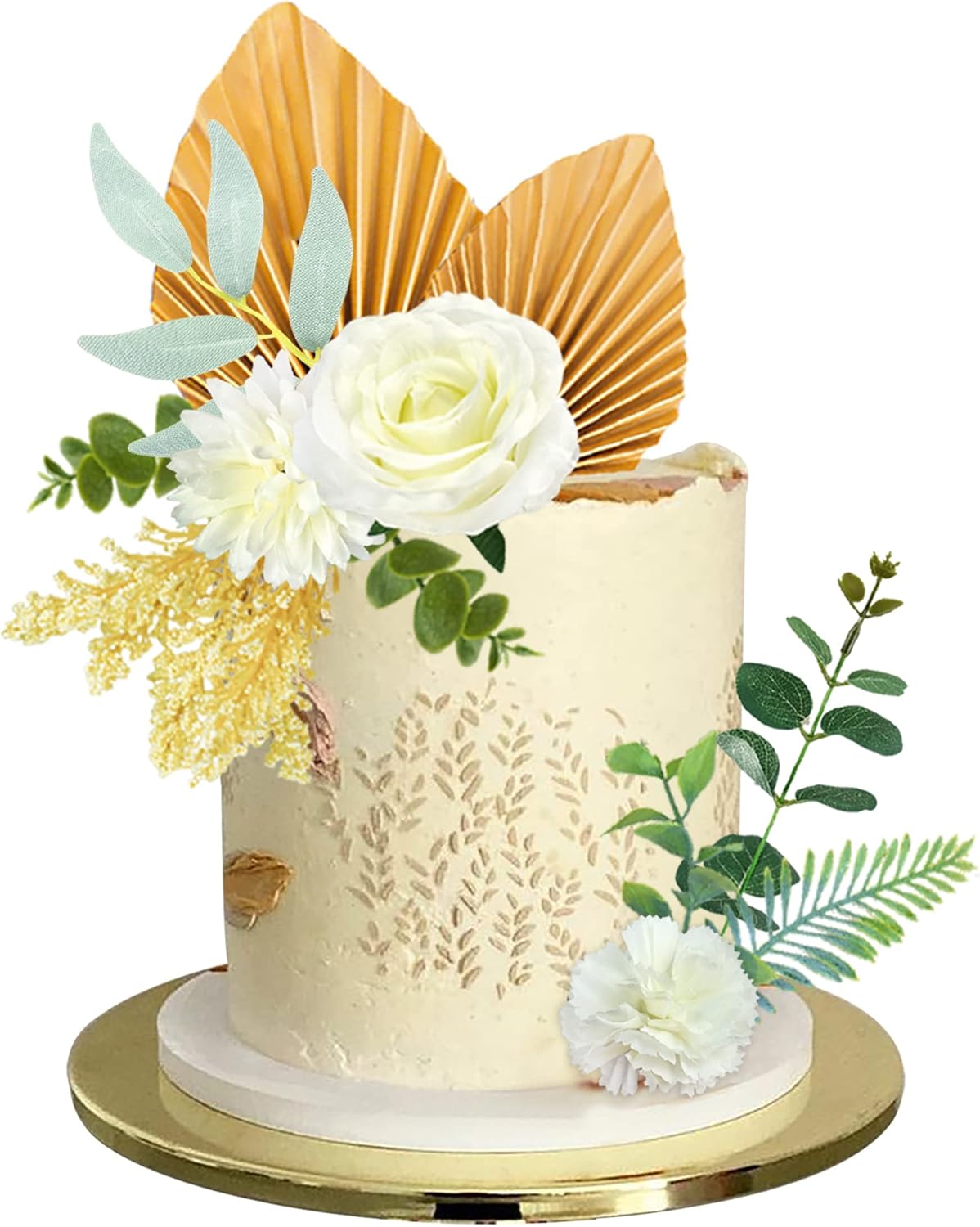 Cake Accessory Gold 2pcs