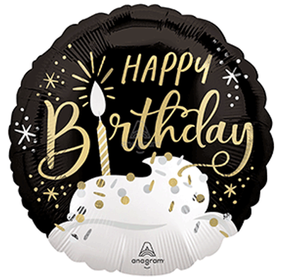 Birthday Wishes Foil Balloons 18"