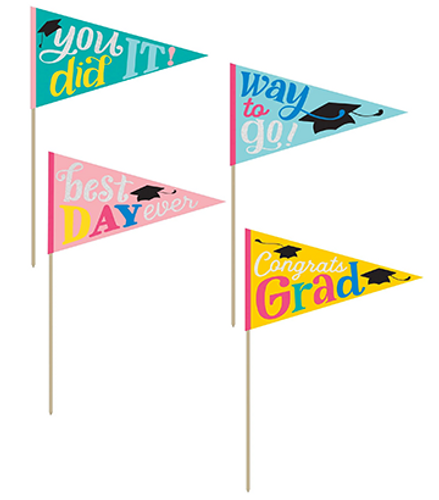 GRAD FLAGS 4CT