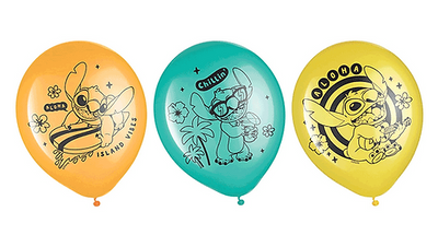 Stitch Latex Balloons (x6u)