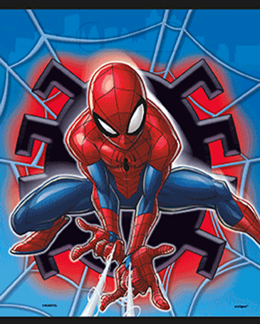 Spiderman Bolsas Plásticas (x8u)