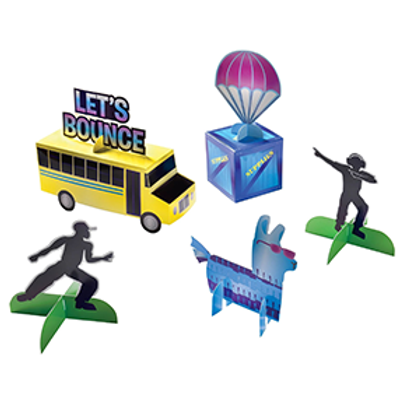 BATTLE ROYAL 3D CENTERPIECE DECOR
