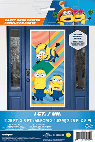 Despicable Me Party Door Poster