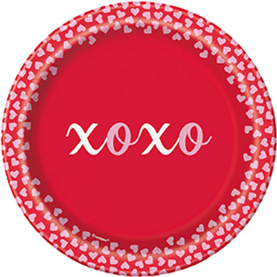 XOXO Valentine's Day Plate