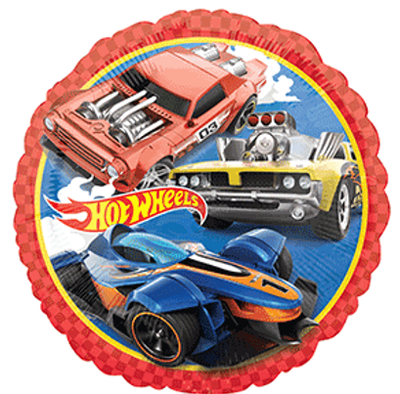 Hot Wheels Foil Balloon 18”