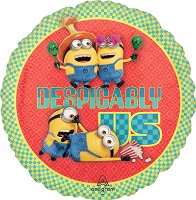 Despicable Me 4 Foil Balloon 18"