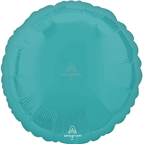 18" VIBRANT TEAL CIRCLE