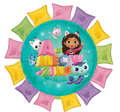Gabby’s Dollhouse Jumbo Foil Balloon 27”