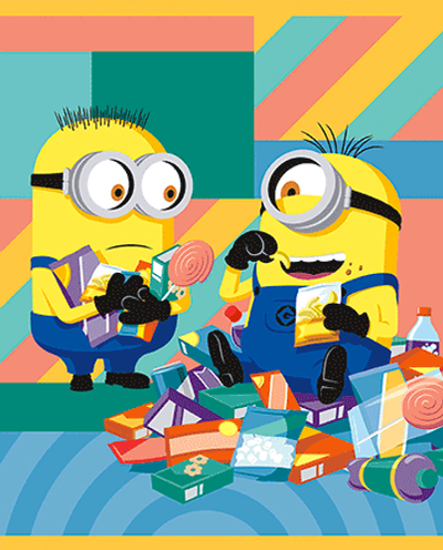 Despicable Me Loot Bags 8pcs