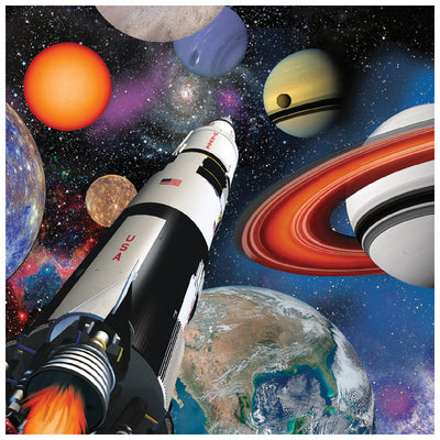 Space Beverage Napkins (x16u)