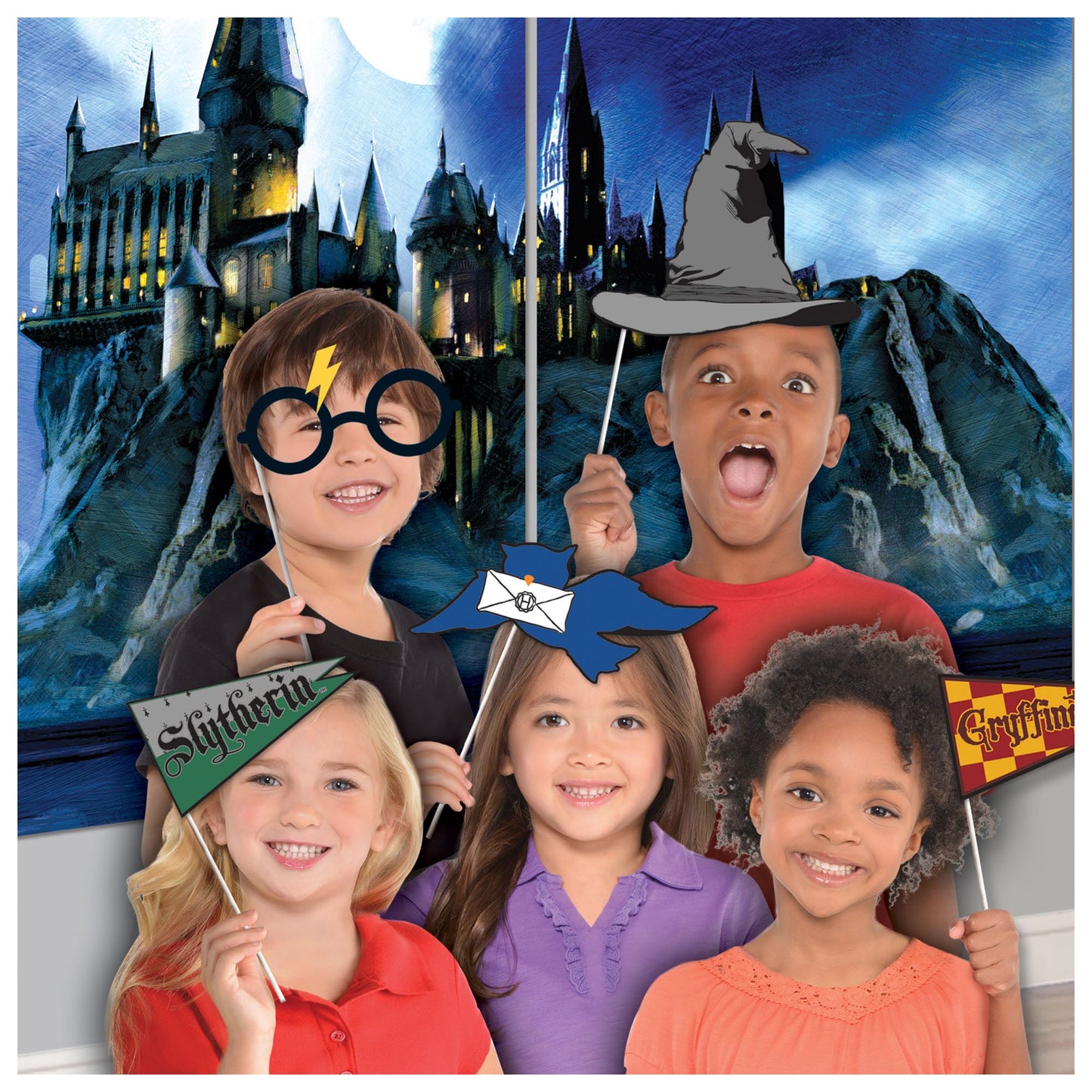 Harry Potter Multicolor Scene Setters with Props (x15u)