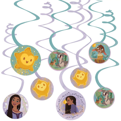 Wish Spiral Decorations