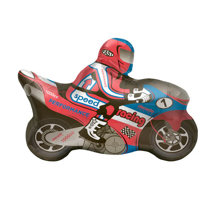 Motorcycle Jumbo Foil Balloon 32”