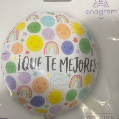 18" Globo Helio QUE TE MEJORES