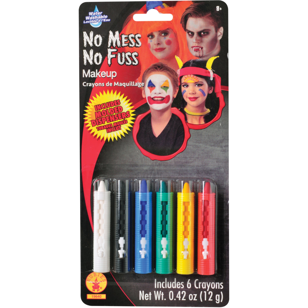 No Mess No Fuss Make Up Crayons (x6u)