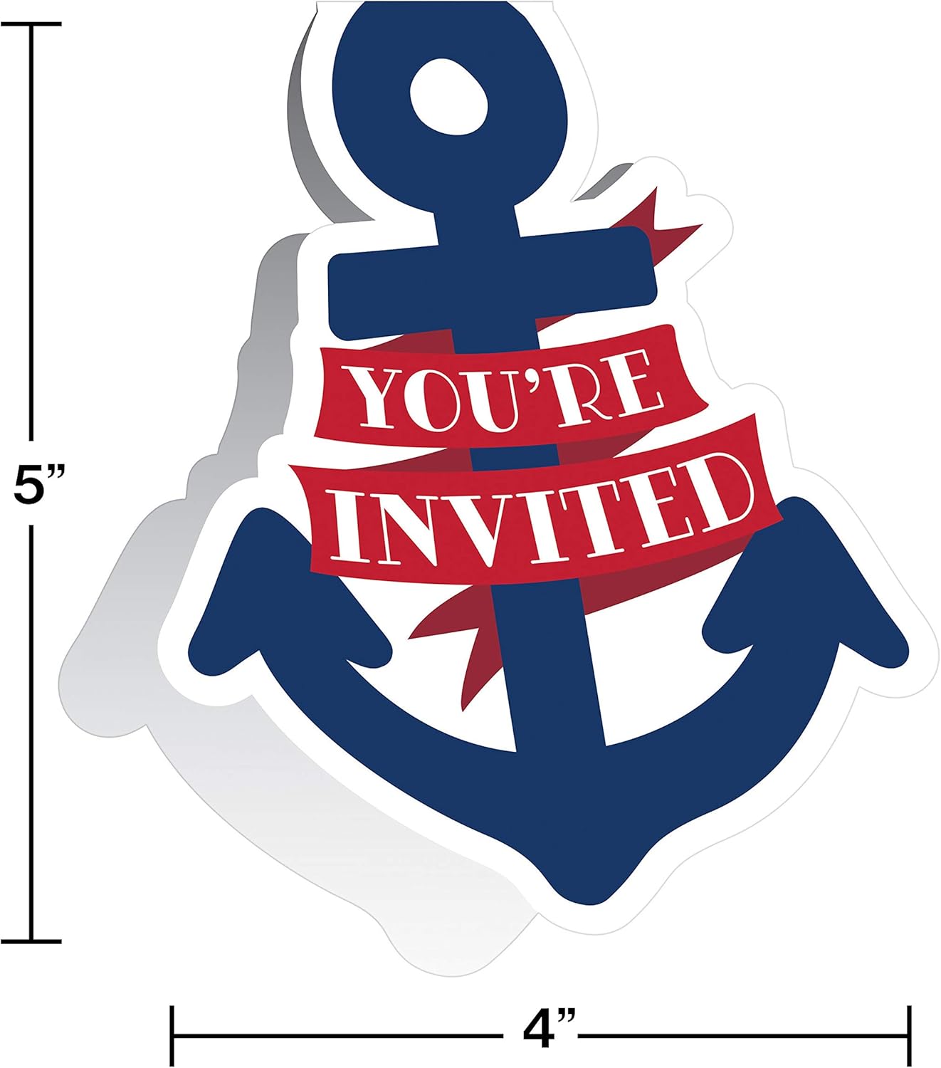 Nautical Baby Invitations (x8u)
