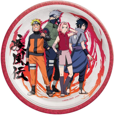 Platos Naruto 9" (x8u)