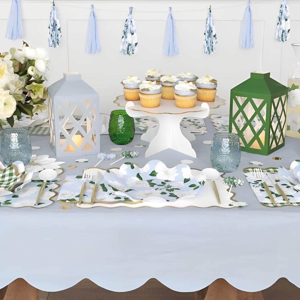 Faroles de Papel “Garden Party”  (x3u)