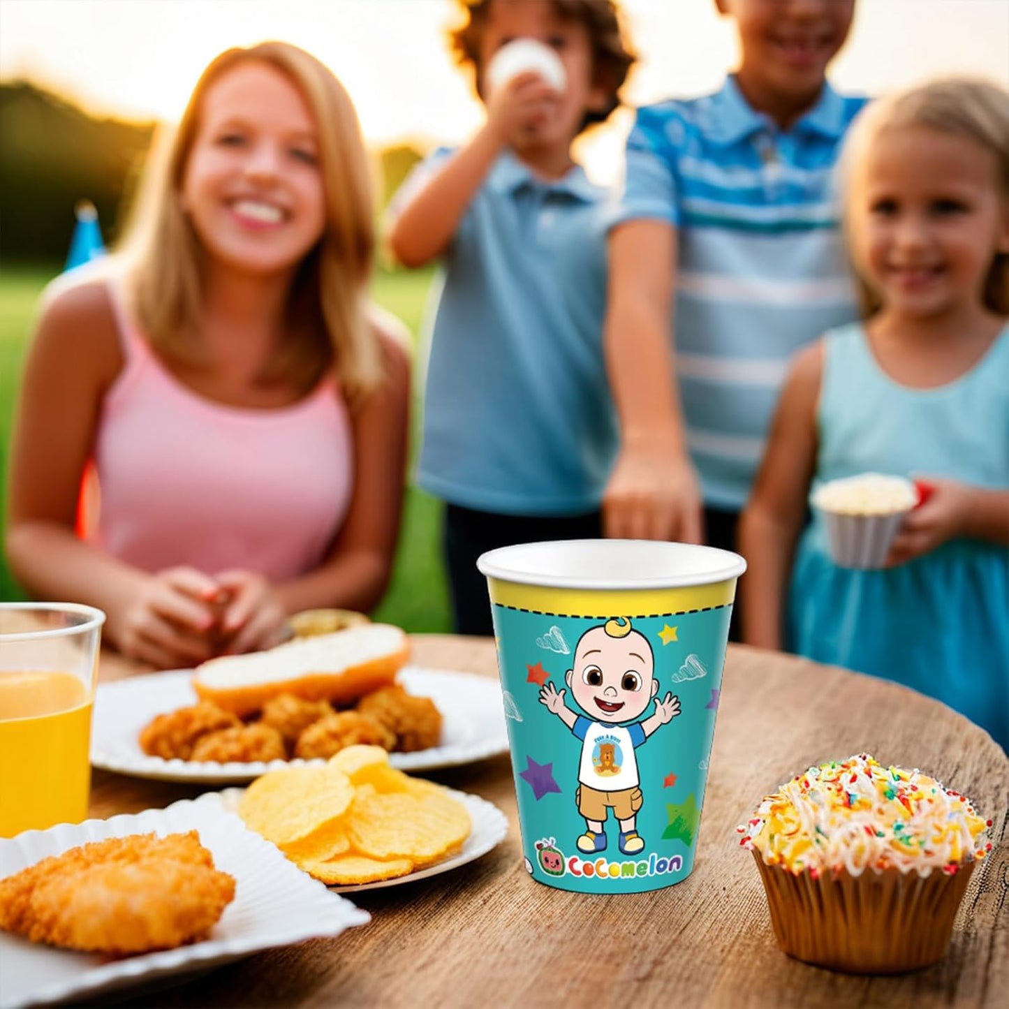 Cocomelon Vasos 9oz (x8u)