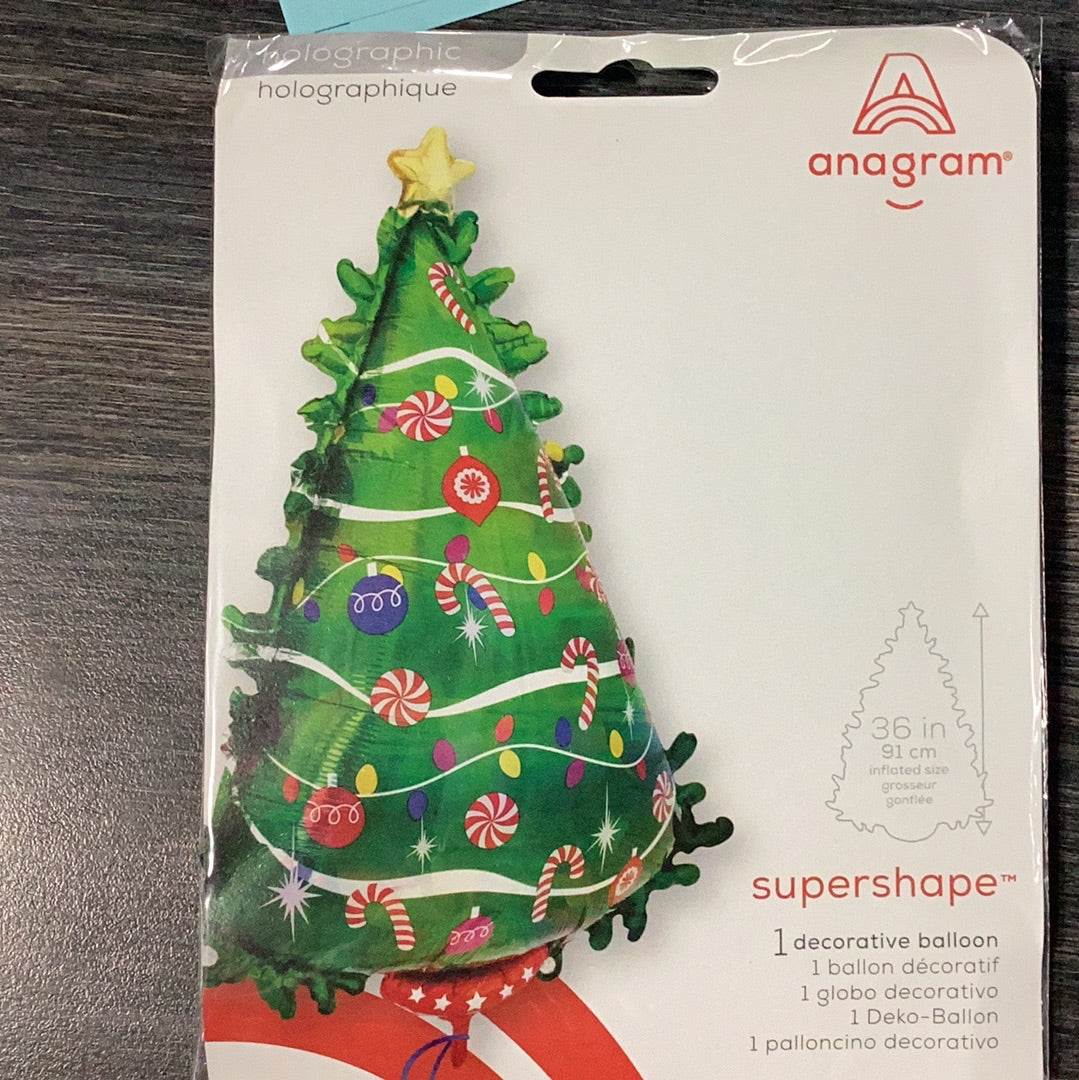LRG SHP GREEN CHRISTMAS TREE