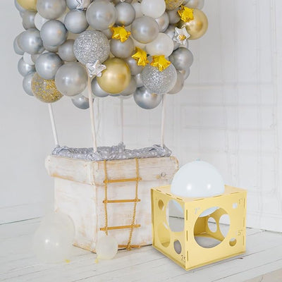 Calibrador Globos - 9 agujeros Madera (x1u)