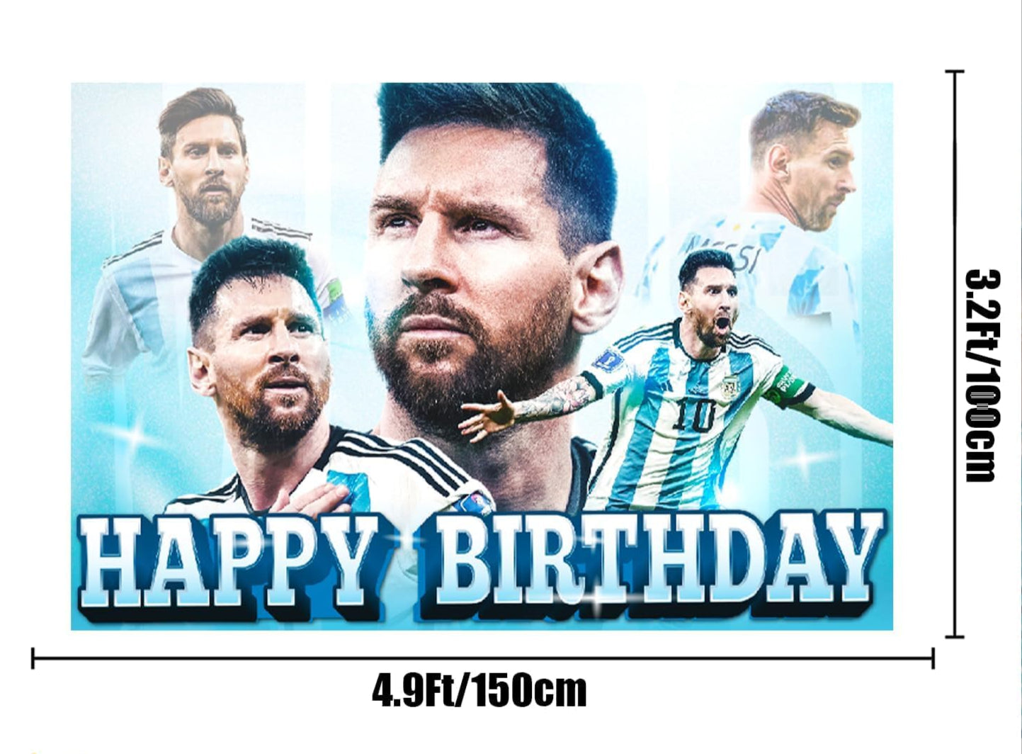 Backdrop Messi Selección Argentina (x1u)