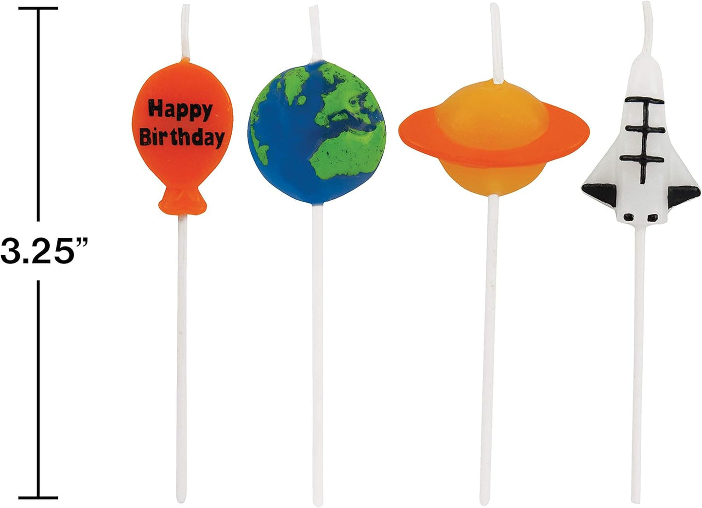 Space Pick Candles (x4u)