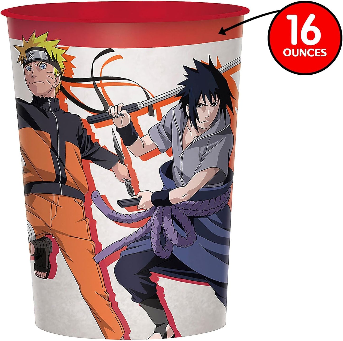 Naruto Vaso Plástico (x1u)