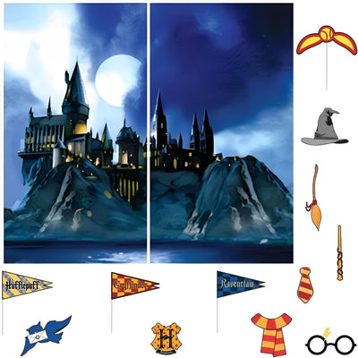 Harry Potter Multicolor Scene Setters with Props (x15u)