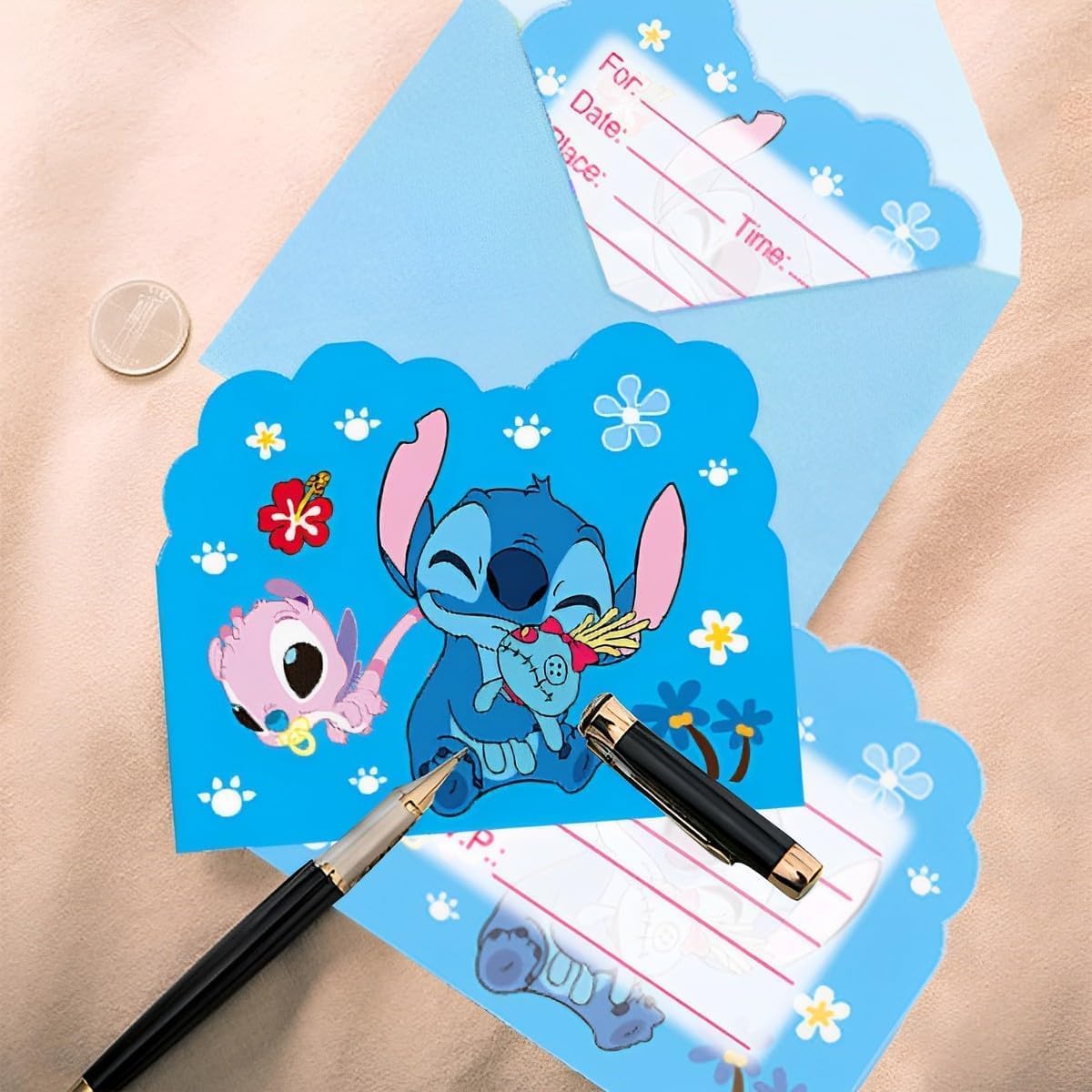 Stitch Invitation Cards (x16u)