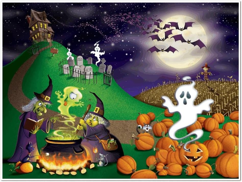 Halloween Mural Pared 5x6ft (x1u)