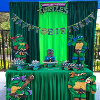 Teenage Mutant Ninja Turtles Jumbo Letter Banner (x1u)