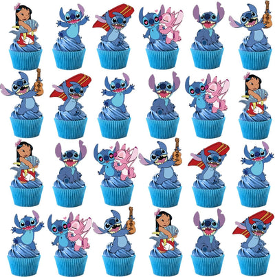 Stitch Cupcake Toppers