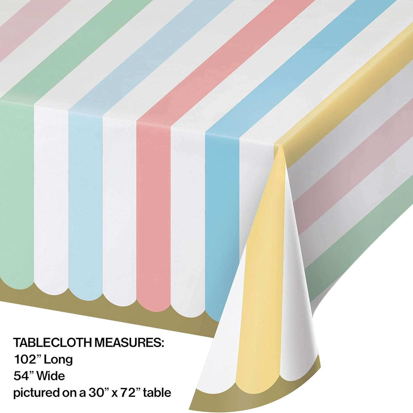 Pastel Celebrations Mantel Papel (x1u)