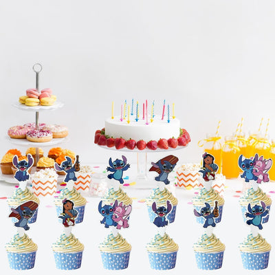 Stitch Cupcake Toppers